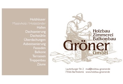 Holzbau Gröner GmbH