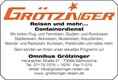 Grötzinger Reisen