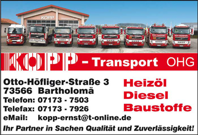 Kopp Transporte/Heizöl