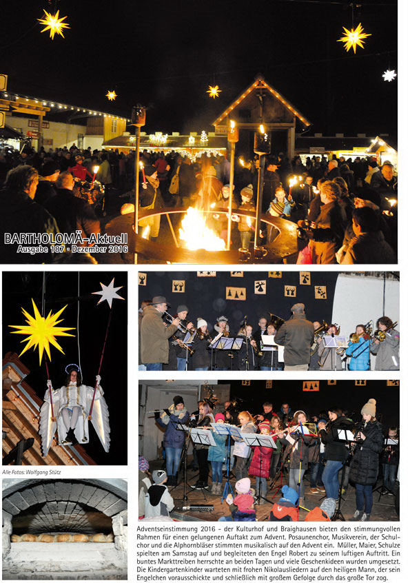 Bericht Adventseinstimmung